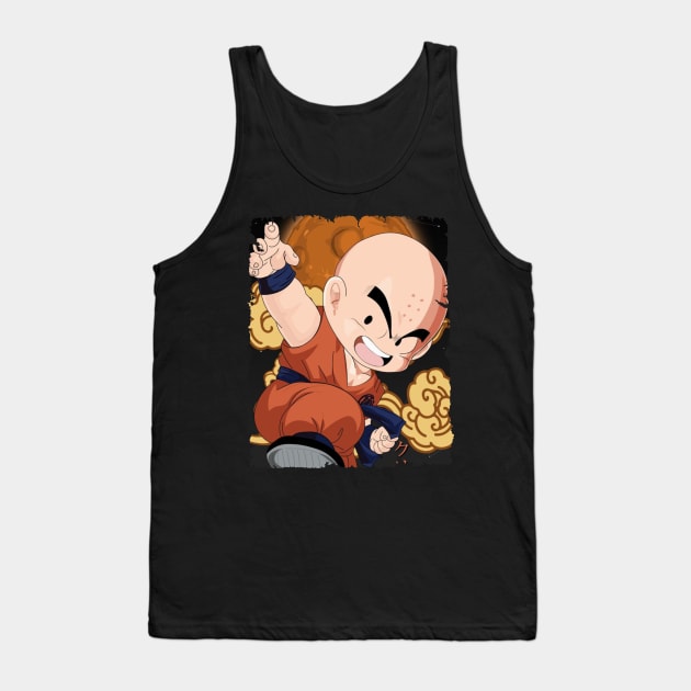 KRILLIN KRILIN MERCH VTG Tank Top by kuzza.co